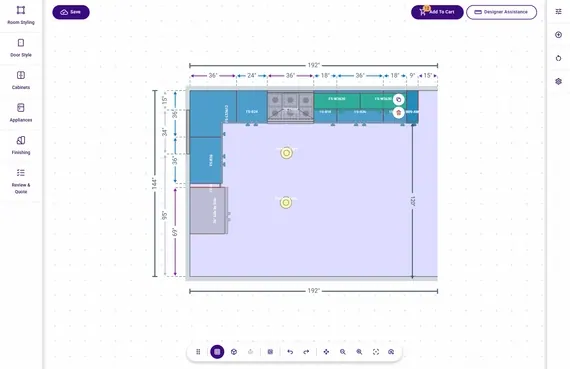DIY floor plan editor