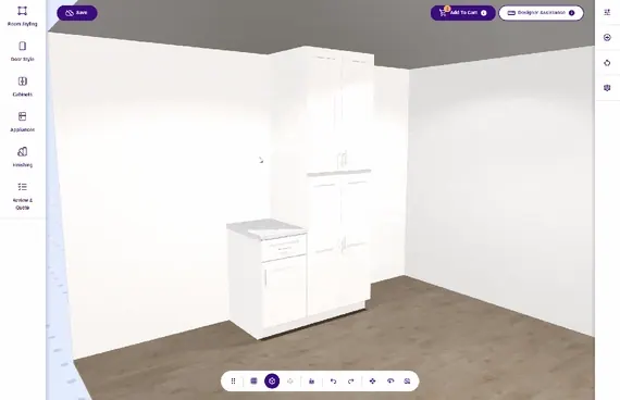 DIY 3D kitchen design